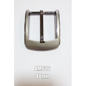 Пряжка металлическая АМ026 40мм. - никель